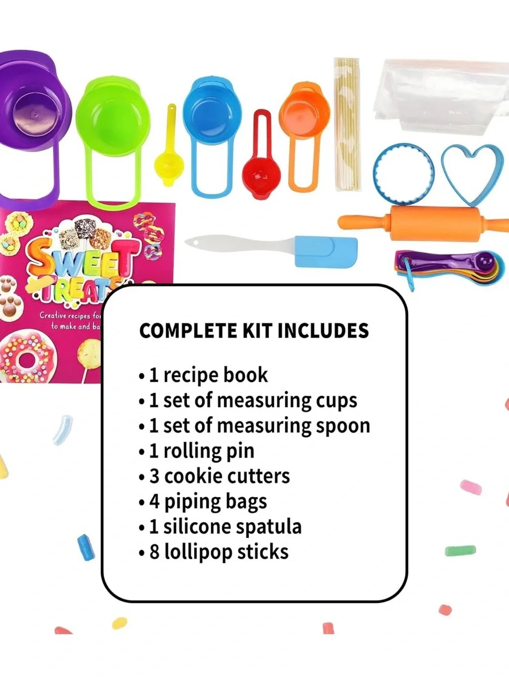 Sweet Treats Kids Baking Set by SpiceBox — Multicolor